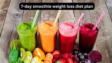 7-day smoothie weight loss diet plan