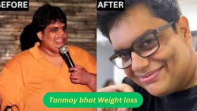 Tanmay bhat Weight loss