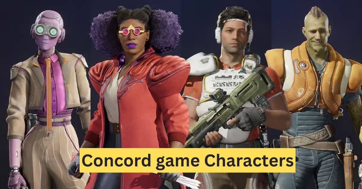 concord game characters